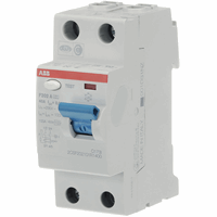 ABB System pro M Aardlekschakelaar 2-polig 40A 30mA A-klasse F202 A-40/0.03
