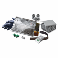 Gietmofset incl. 350ml hars 3xM25 wartel