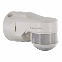 Bewegingssensor PIR+afst.bed. 230V 6m opb wit afbeelding 2