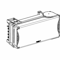 Aftakkast railkoker 3p 80A 230-690Vac IP55