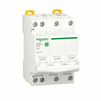 Installatieautomaat 3p+N B32A 6kA 3mod afbeelding 2