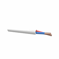 PVC signaalkabel Yr 2x0,8mm grijs Dca-s2 knip afbeelding 2
