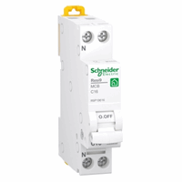 Installatieautomaat 1p+N C16A 6kA 1mod afbeelding 2
