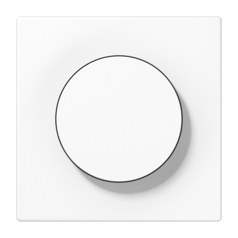 Cpl+knop draaidimmer wit glanzend LS afbeelding 2