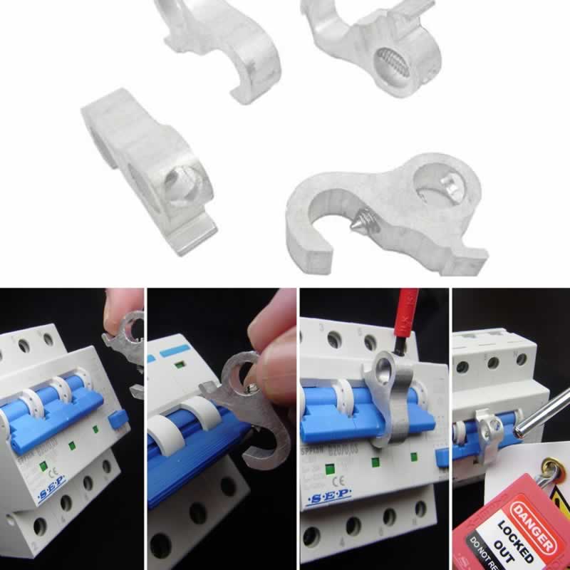 Universele Automaten Vergrendeling aluminium voor alle installatieautomaten