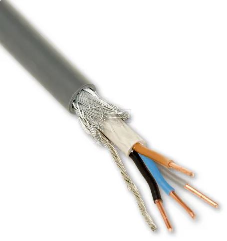 4 Aderige Buitenkabel YMvK-as 2,5mm2 | 1 meter | 4x2,5mm2