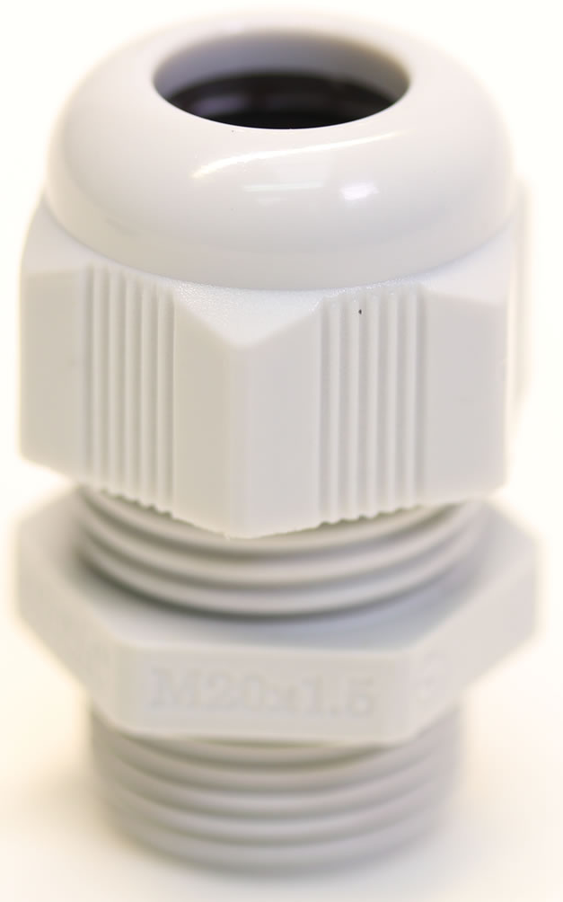 Wartel M20 x 1,5 tap 10mm Ø 6-12mm polyamide IP68 Ortac afbeelding 2