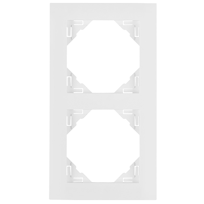 Afdekraam tweevoudig wit Logus 90 Efapel (410301) afbeelding 2