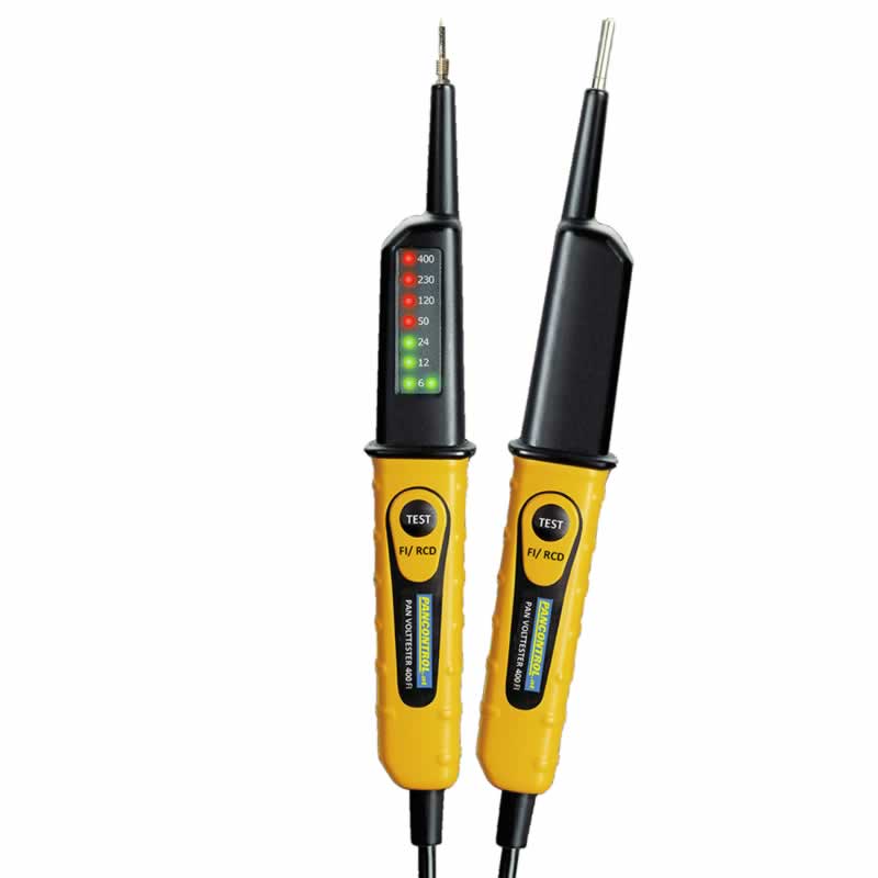 Pancontrol spanningstester / volttester van 6 tot 400V AC DC (878069)