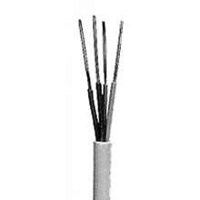 Donne bel signaal kabel 2 x 0,8mm wit 1 meter