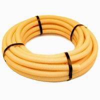 Flexibele buis 16mm 20M creme