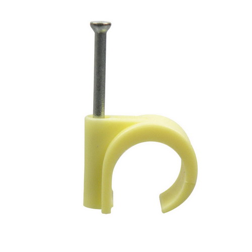 Spijkerclips 16-19mm creme 100 stuks DHZ afbeelding 2