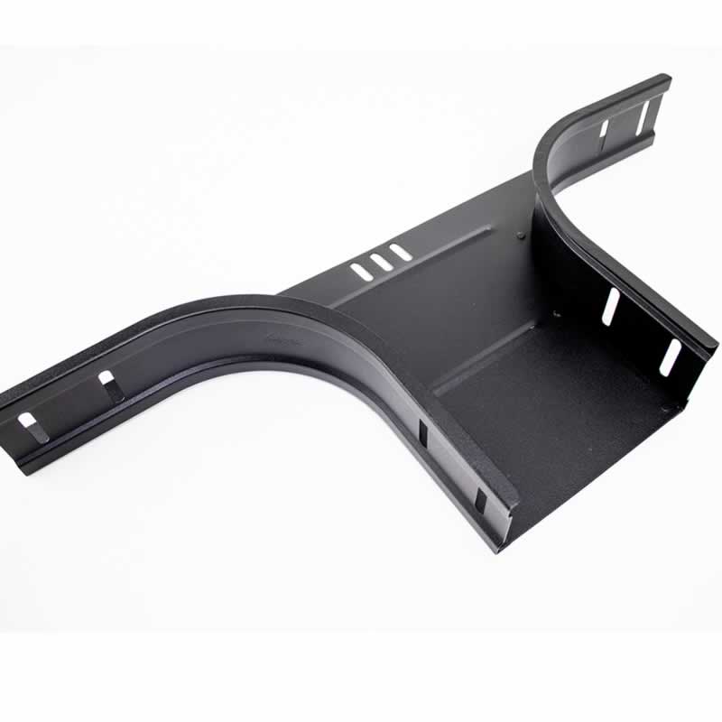 Aftakstuk 200mm zwart structuur