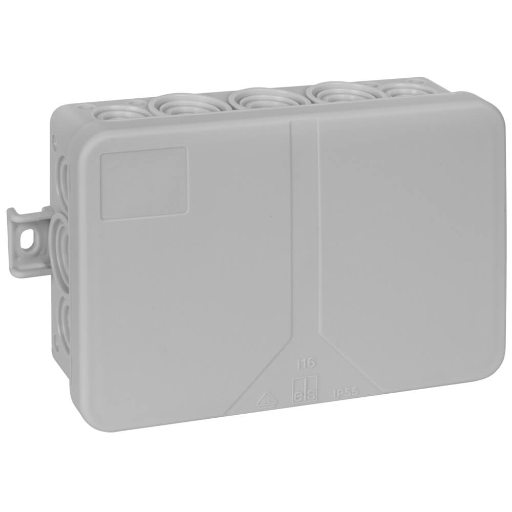 i 16L Spelsberg kabeldoos 130x85x37mm IP55 | Elektroshop afbeelding 2