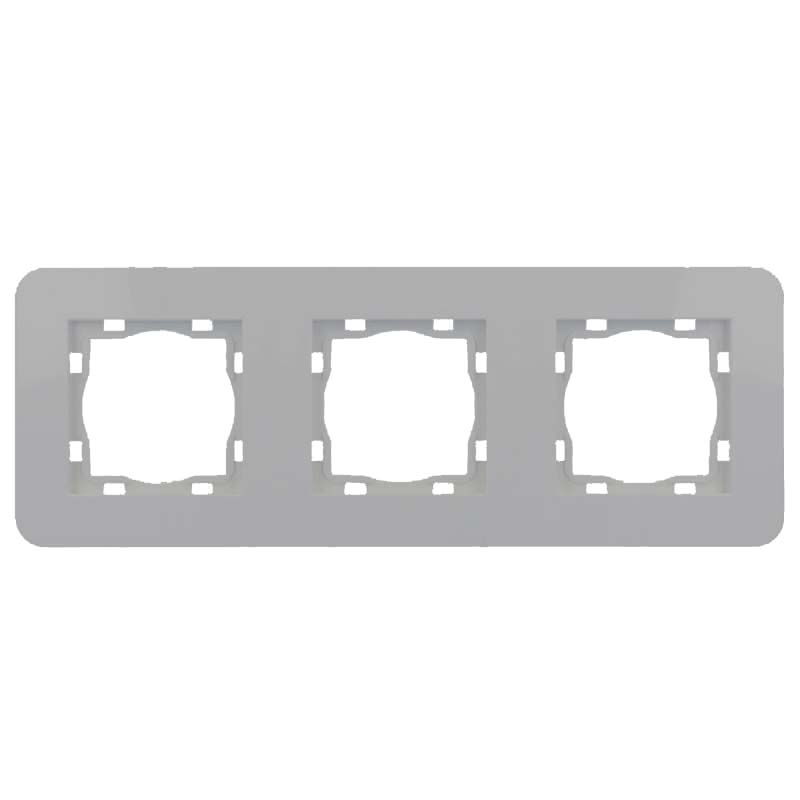 Afdekraam 3 voudig titaan 8073TI ronde hoeken Eslohe afbeelding 2