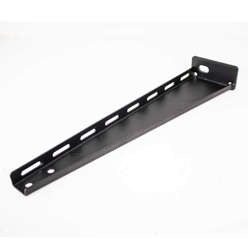 Wandbeugel voor kabelgoot 400mm breed zwart structuur afbeelding 2
