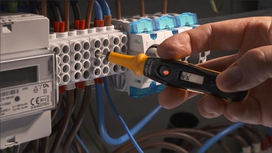 Pancontrol spanningzoeker met LCD scherm voor gelijk en wisselspanning 12 tot 250V afbeelding 4