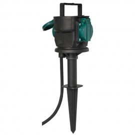 Buitenstopcontact met grondpin 2 stopcontacten (538855) afbeelding 2