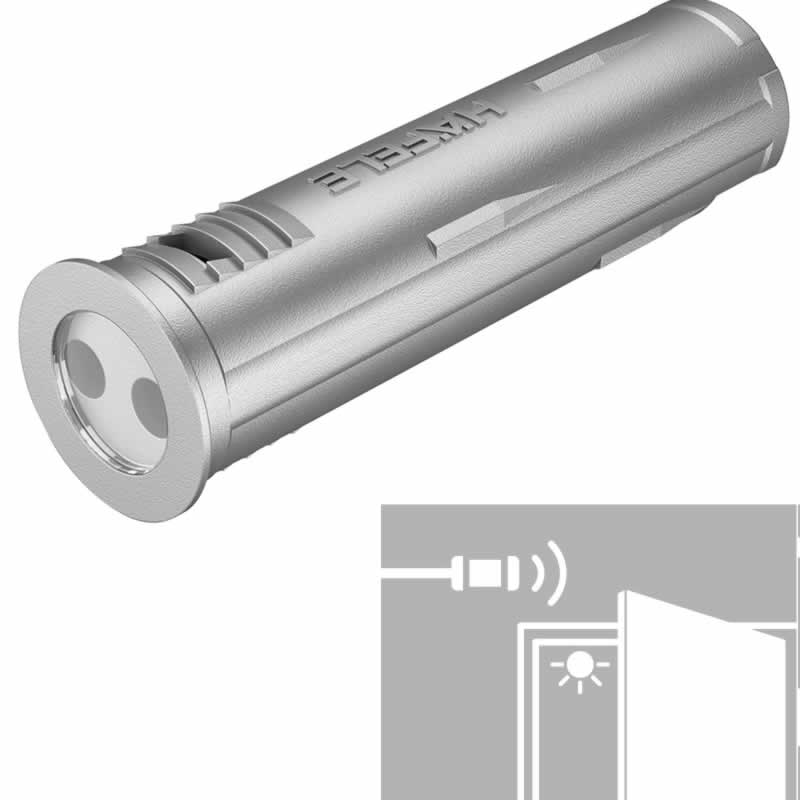 Deur sensorschakelaar contactloos Loox Hafele detectiebereik 100mm excl. aansluitsnoer