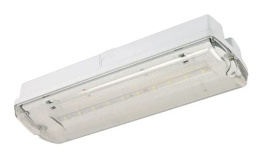 Noodverlichting armatuur opbouw plafond of wand 150 Lumen LED 1.1W 3uur afbeelding 2