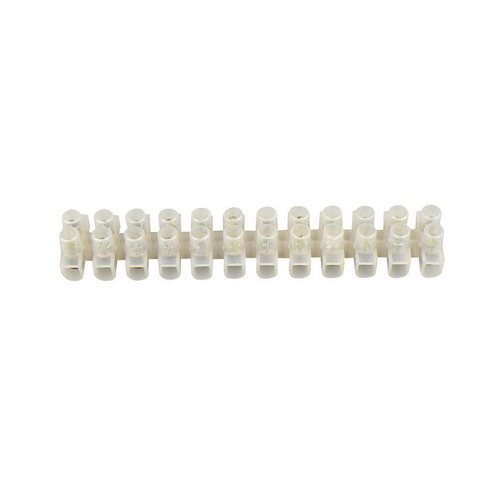 Kroonsteen transparant 6mm² strip 12 polig soepele draad afbeelding 2