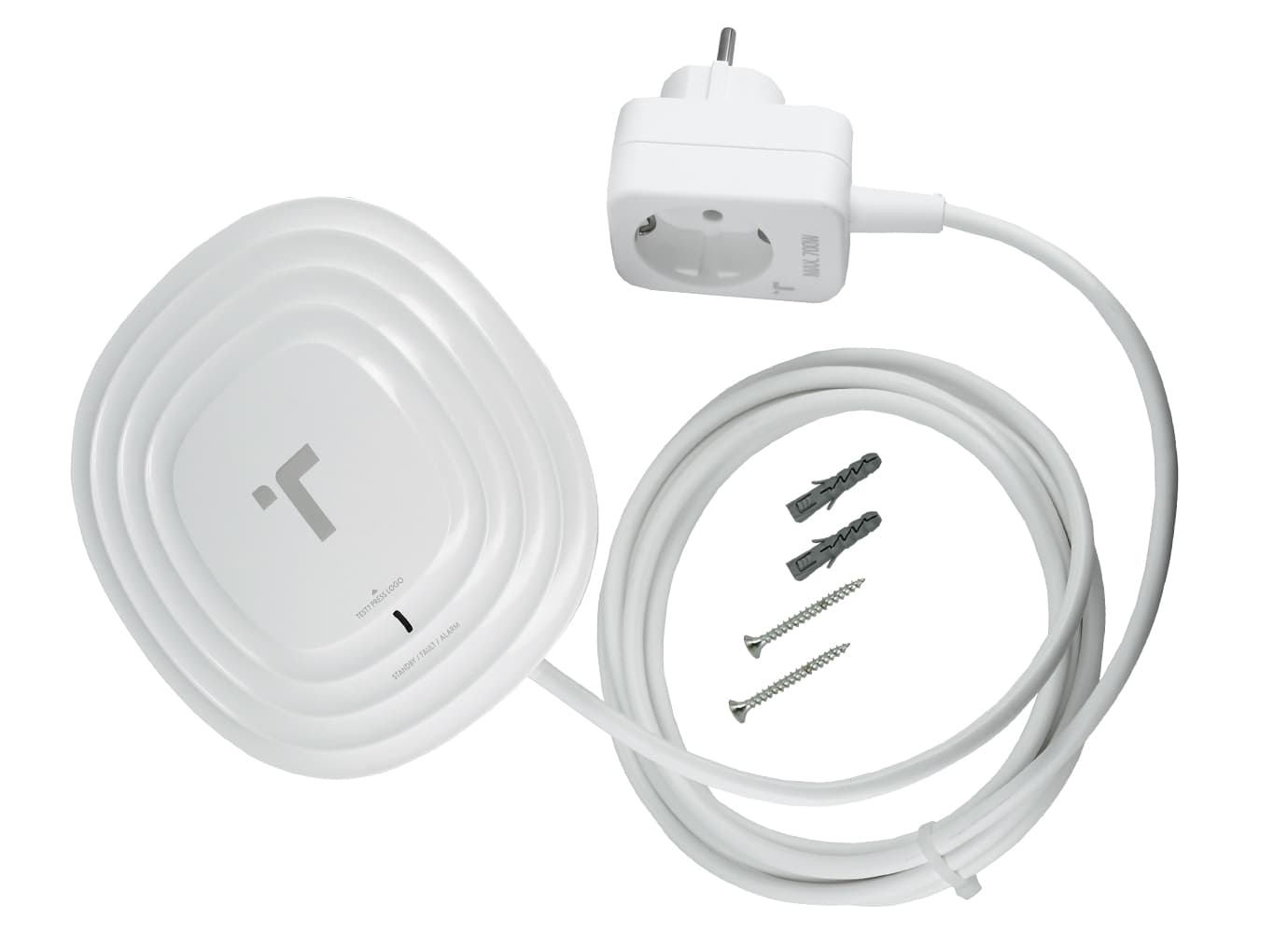 Retwist koolmonoxidemelder co-switch met stopcontact 230V opbouw (587.1/F) afbeelding 4