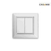Casambi dubbele muur schakelaar bluetooth Tronix