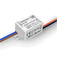 LED Driver 700mA 4 Watt IP65  Flicker Free Dimbaar 215-322