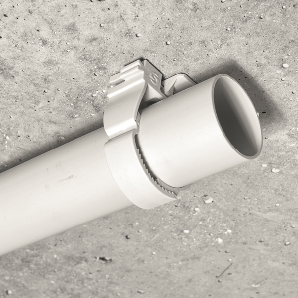 Klembeugel 1v 16-20mm instelbaar HV gesloten koppelbaar grijs