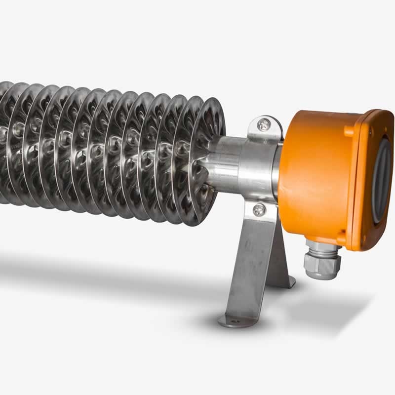 Ribbenbuiskachel 1000W 230V zonder thermostaat 70cm