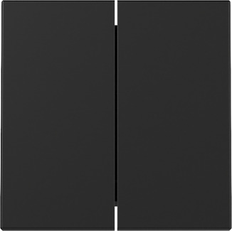 Gira System 55 Wip&nbsp;2-voudig&nbsp;zwart&nbsp;mat&nbsp; 3295005 afbeelding 2