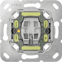 Gira tast-controleschakelaar&nbsp;&nbsp;2-polig basiselement 312200 afbeelding 2