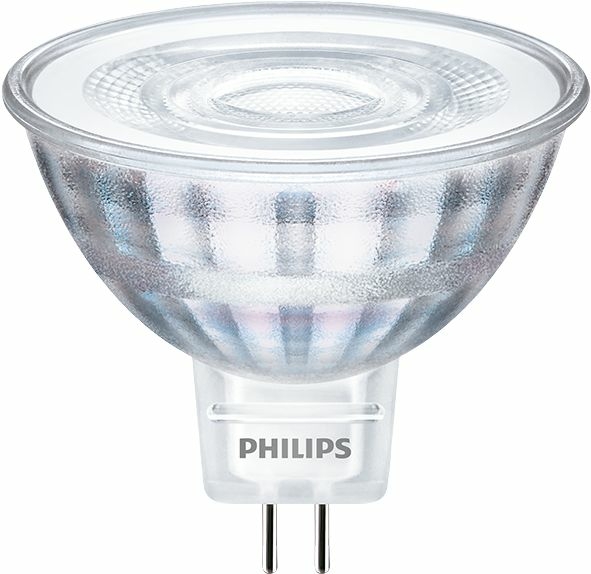 Philips CorePro LV LED-spot met reflector MR16 12V/4,4W GU5,3-voet 345lm 2700K 36°