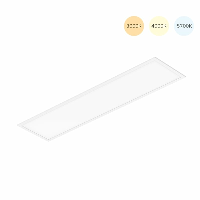 IB LED-paneel 30x120 36W TRI-White UGR<19 backlit incl. driver 2m kabel EU plug