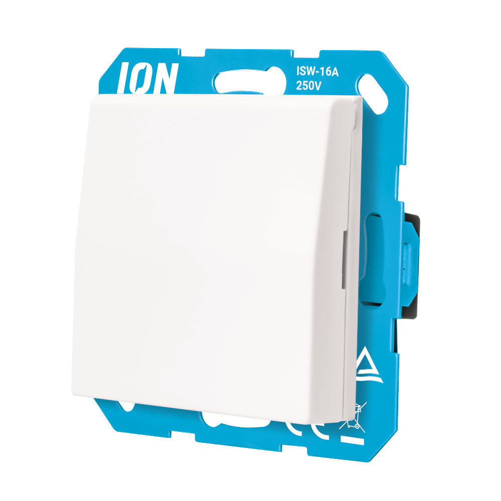 ION WCD RA met Klapdeksel en Aanraakbeveiliging V1/J1 Alpin Wit afbeelding 4