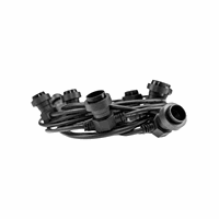 Lichtsnoer 10 meter 20 fittingen E27 Festoon Light professionele feestverlichting excl. power cable