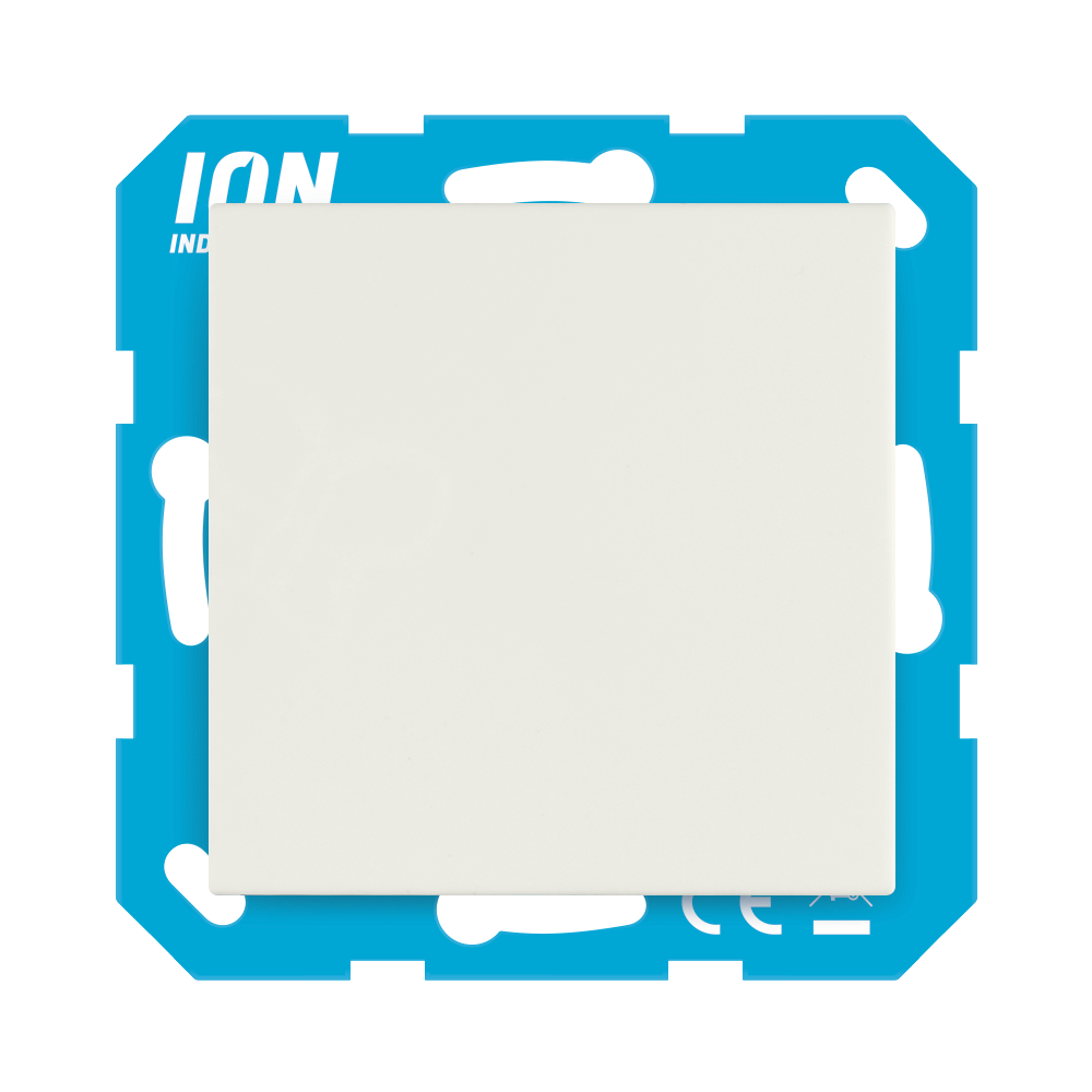 ION Blindplaat E1 Mat Alpin Wit afbeelding 1