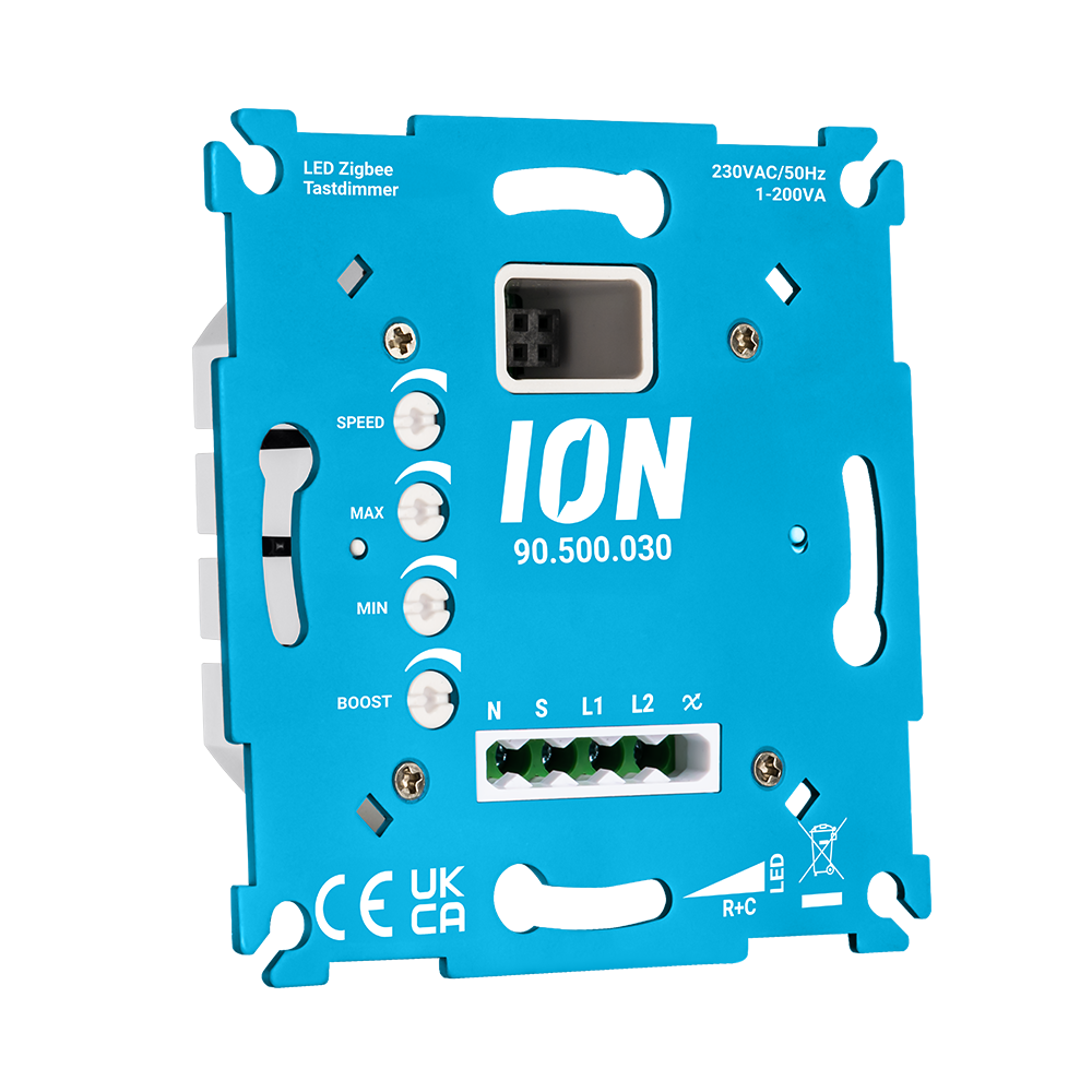 ION LED Zigbee Tastdimmer 200 Watt afbeelding 1