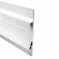 Gipsplaat profiel LED verlichting TBP12 aluminium voor indirect licht wand op plafond prijs p/m afbeelding 1