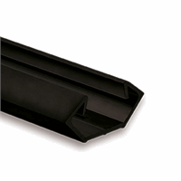 LED-strip profiel PO23n hoek 90gr. zwart 2m afbeelding 1
