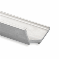 Hoekprofiel NL10 2m 10mm alu afbeelding 1