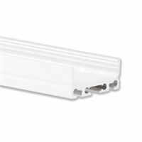 PN4 LED Profile 200cm White RAL9010, strips 24mm afbeelding 1