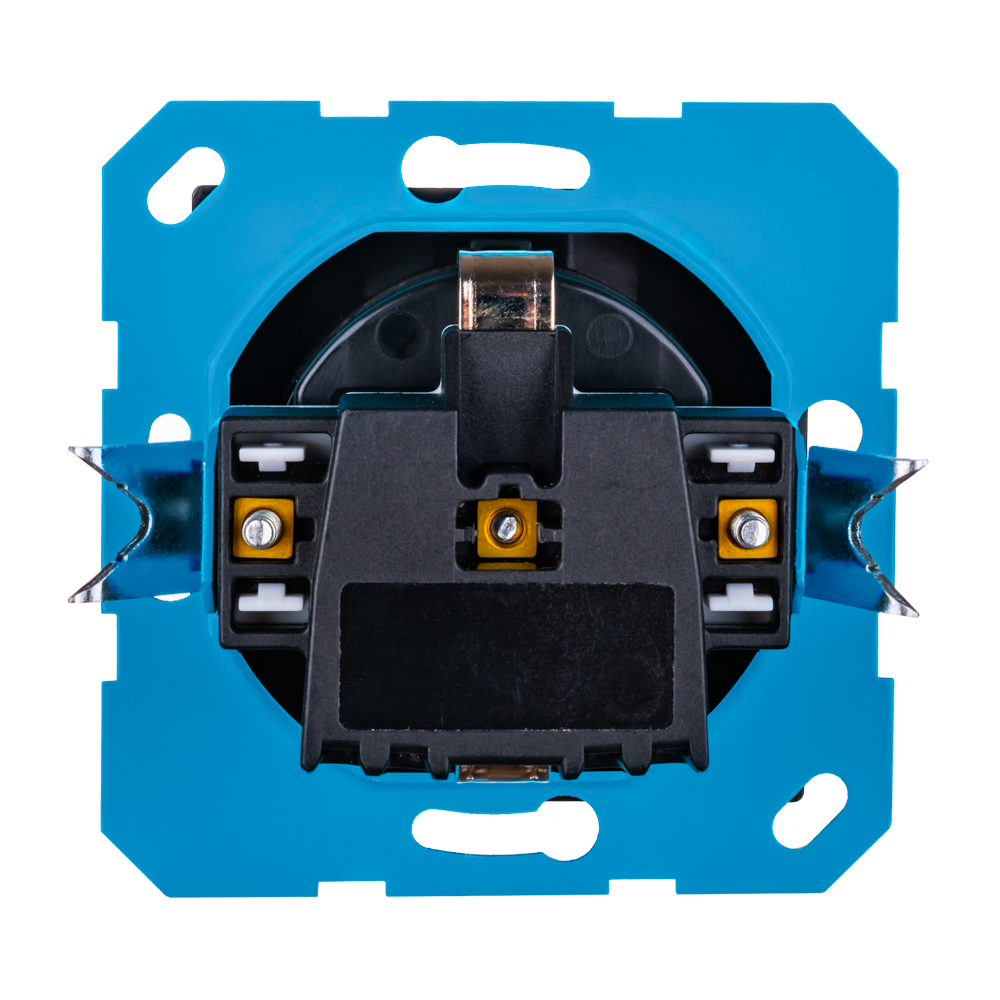 ION Wandcontactdoos RA V1/J1 Mat Zwart afbeelding 4