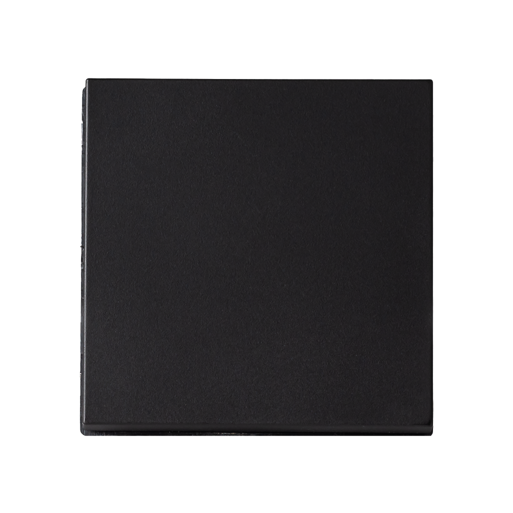 ION Tastdimmer Knop Square Series Matzwart afbeelding 1