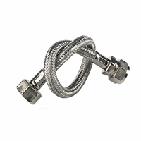 Bpe flex.slang 35cm - 3/8 bn.dr. x 15mm knel afbeelding 2
