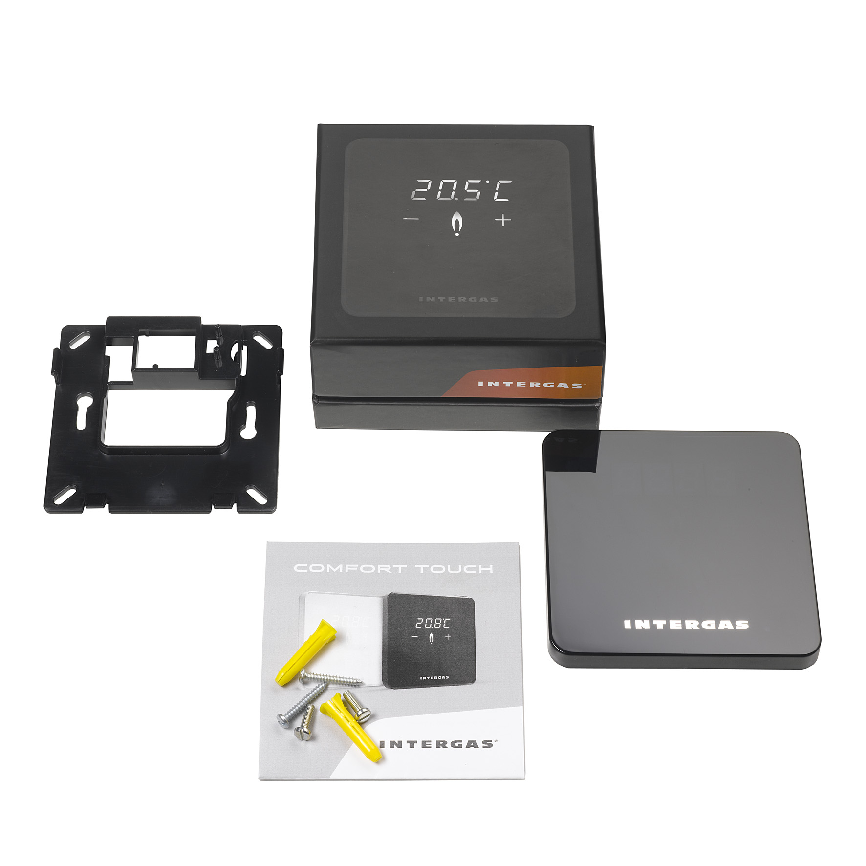 Intergas Comfort Touch thermostaat zwart 030034 afbeelding 5