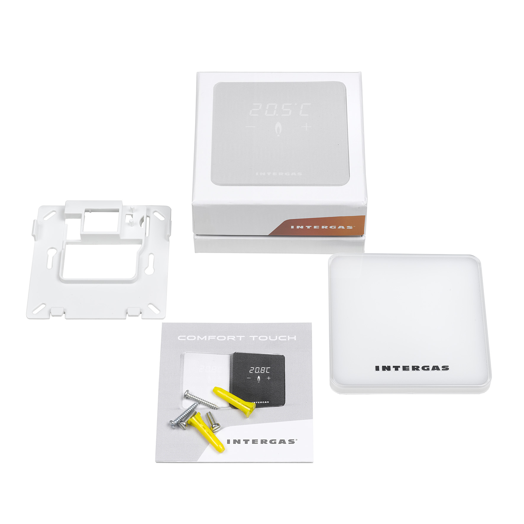 Intergas Comfort Touch thermostaat wit 030004 afbeelding 3