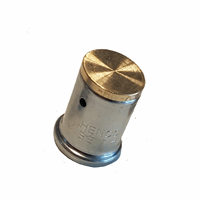 Henco messing pers eindstop voor press 32mm afbeelding 2