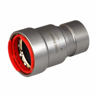 Powerpress staal groefovergang pr. x m 1x33.7 afbeelding 2