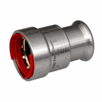 Powerpress staal xpress overg.kopp. 1 1/4x35